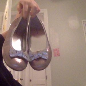 Sparkly flats